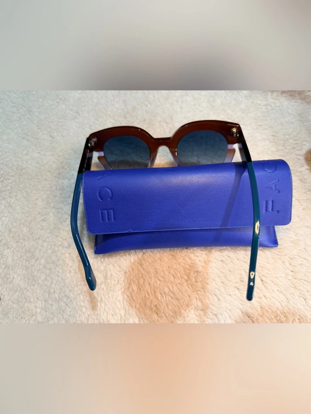 72. NEW Gradient Cat-Eye Sunglasses in Purple & Orange kimono 2